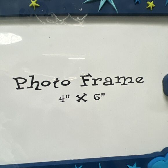 Vintage Capelli Celestial Night 4x6" Rubber Photo Frame Home Decor Accents RARE - Picture 7 of 8